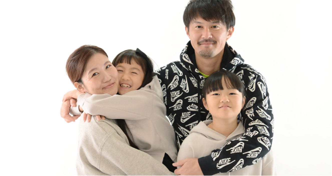 Family 白バック写真